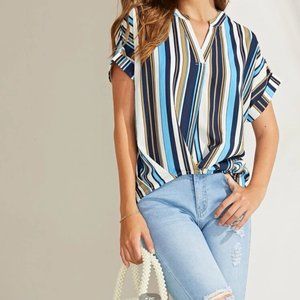 SHEIN Striped Top M